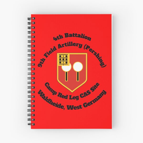 Item preview, 4th Bn 9th Field Artillery Camp Red Leg CAS Site, Waldheide, W Germany- Pershing (Black Lettering) designed and sold by tomgriffin1956.