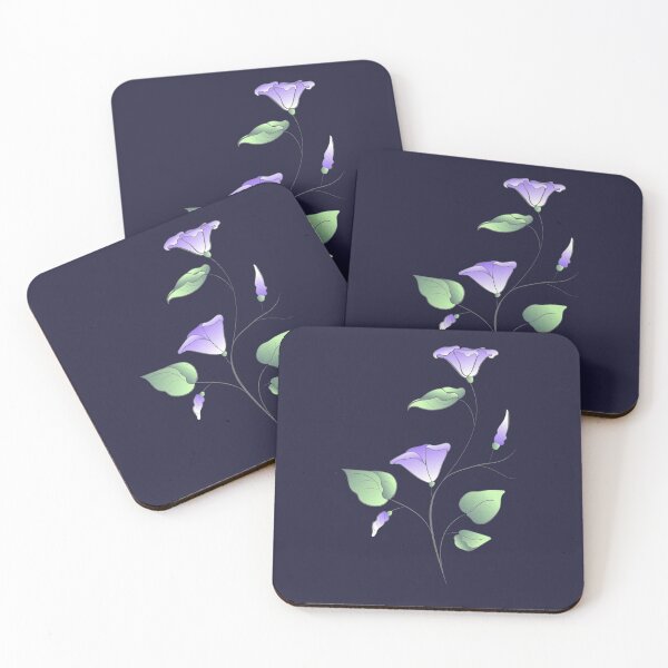 Item preview, Morning glory (dark blue) designed and sold by Chino20.