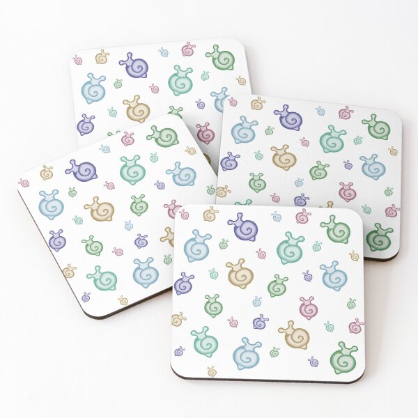 Item preview, Pastel snail pattern v2 designed and sold by Tallulah-Malibu.