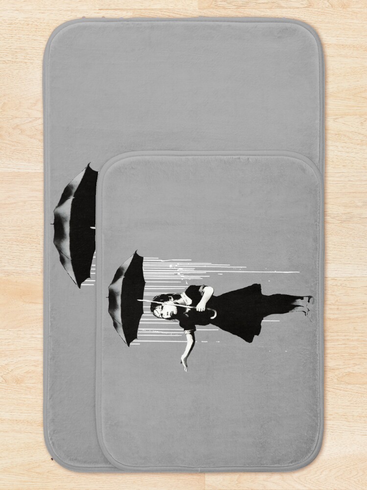 Alternate view of Banksy Rain Bath Mat