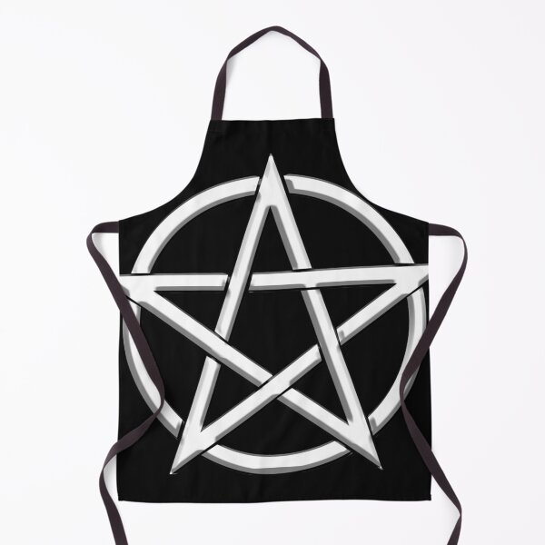 Item preview, White Pentacle wicca symbol for when you're feeling Witchy designed and sold by Ataraxia Apparel.