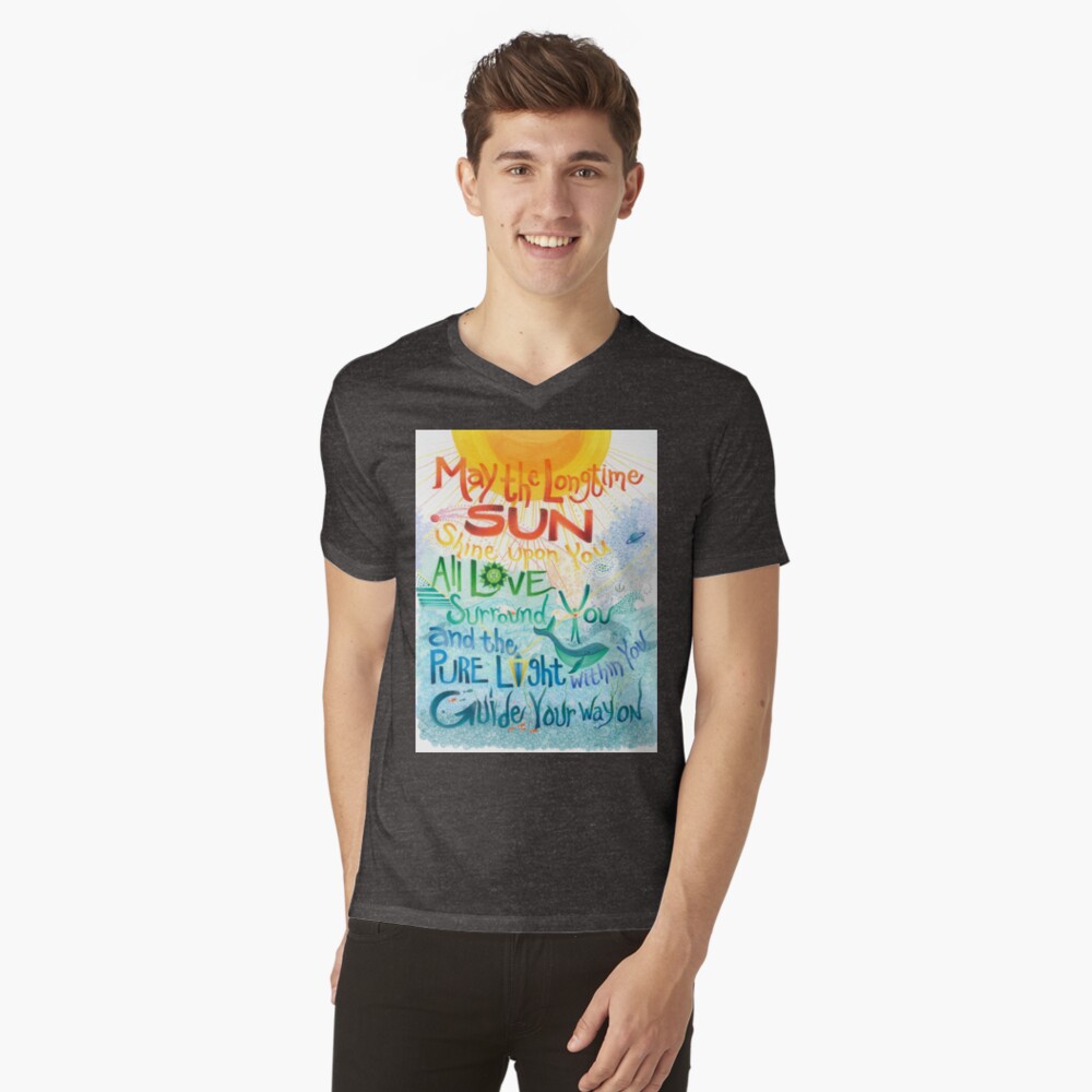 Item preview, V-Neck T-Shirt designed and sold by ShabadAtma.