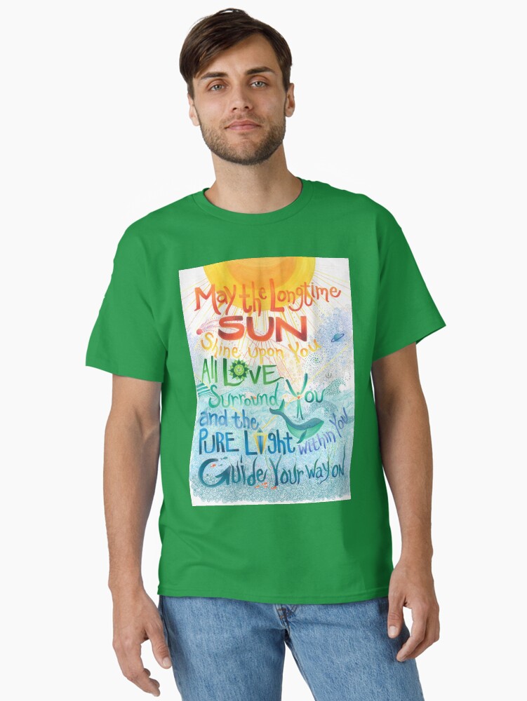 Thumbnail 1 of 7, Classic T-Shirt, Long Time Sun designed and sold by ShabadAtma.