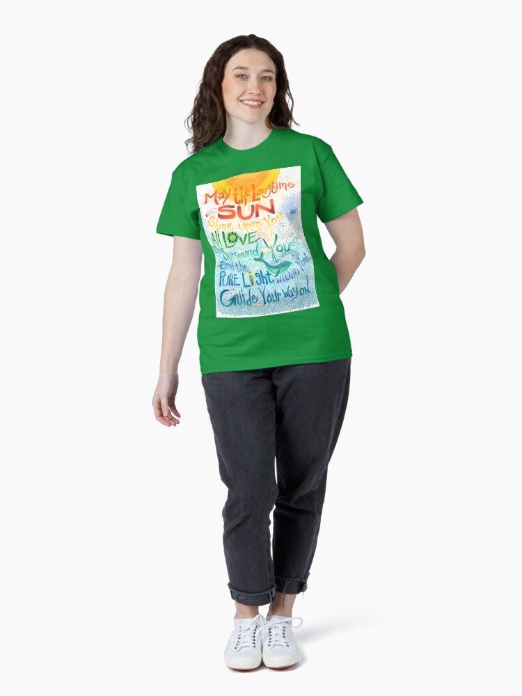 Thumbnail 4 of 7, Classic T-Shirt, Long Time Sun designed and sold by ShabadAtma.