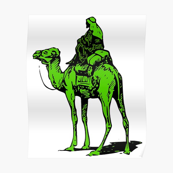 The Silk Road camel Poster