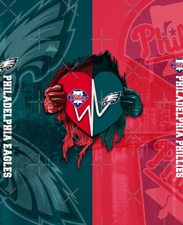 Philadelphia Phillies And Philadelphia Eagles Character City Shirt