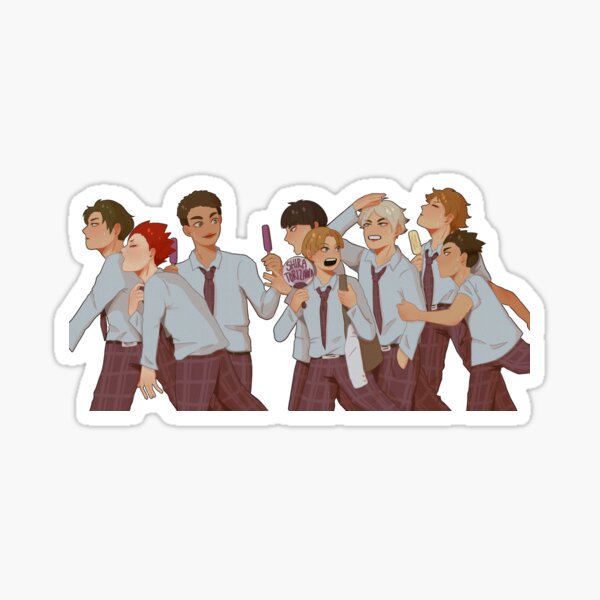 Item preview, Shiratorizawa Summer Sticker designed and sold by miintee.