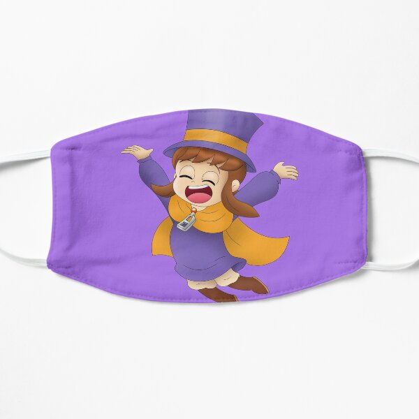 Hat In Time Face Masks Redbubble - roblox sparkle time happy time magic flower hat