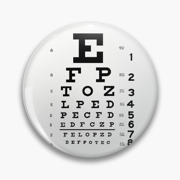 Item preview, Eye Chart  designed and sold by Poptopia.