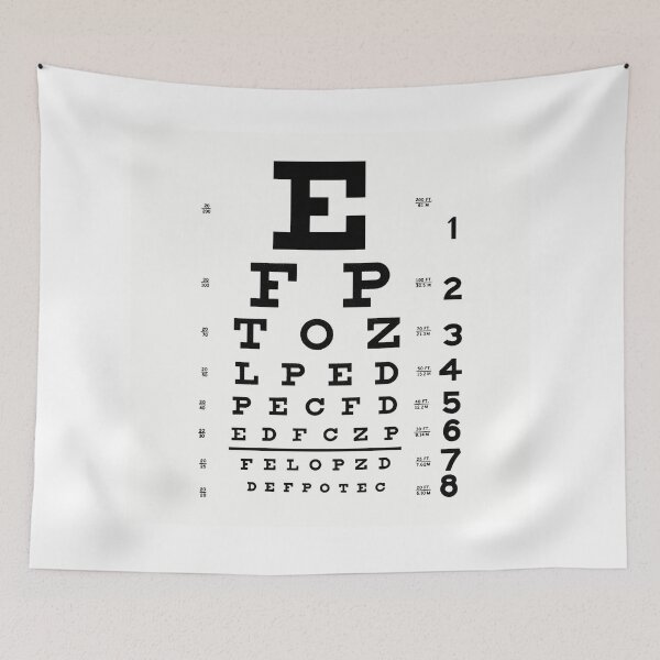 Item preview, Eye Chart  designed and sold by Poptopia.