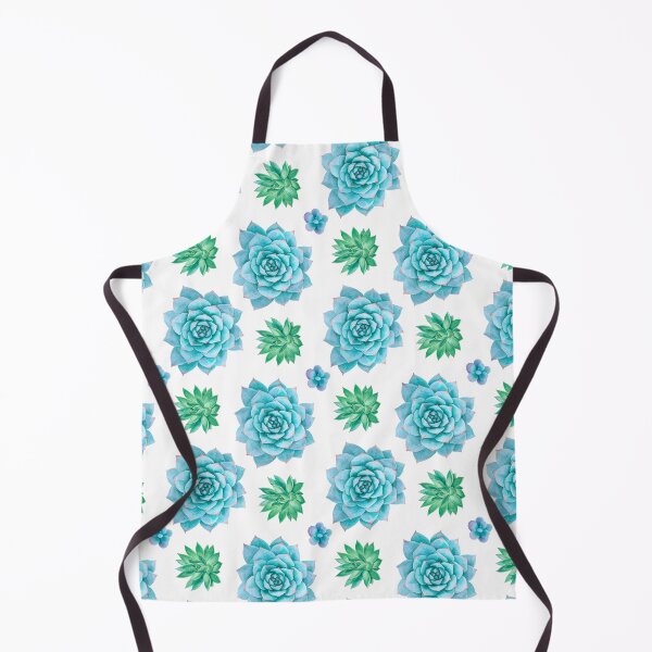 Item preview, Watercolor hand painted echeveria pattern designed and sold by sleeperr.