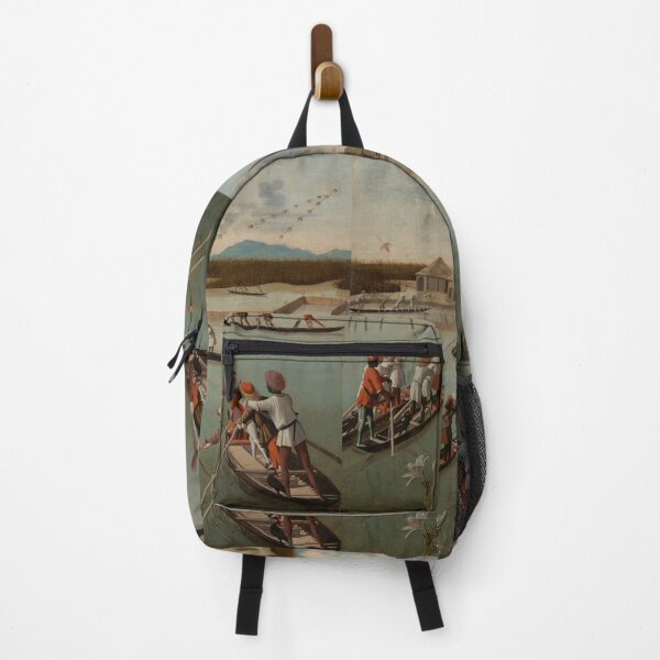 Item preview, Hunting on the Lagoon (recto); Letter Rack (verso) - Vittore Carpaccio designed and sold by themasters.