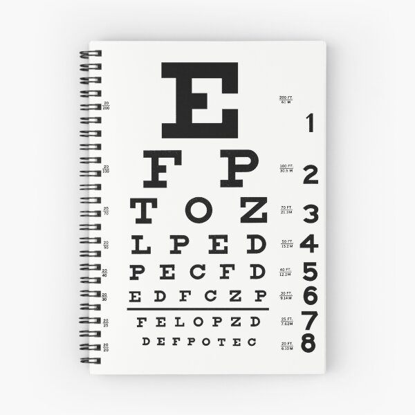 Item preview, Eye Chart  designed and sold by Poptopia.