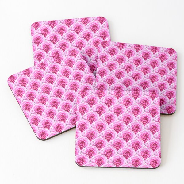 Item preview, Tea Rose - Pink - Floral Pattern - Petal Elegance Art Deco designed and sold by GrandTartaria.