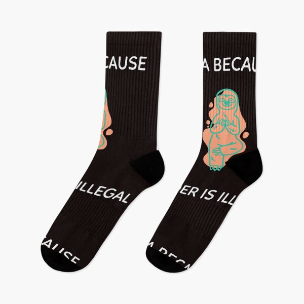 Item preview, YOGA BECAUSE MURDER IS ILLEGAL  designed and sold by Ashalcheema.