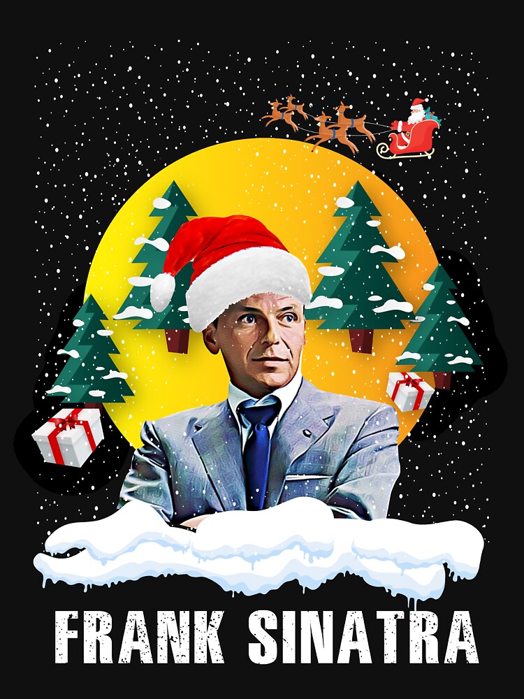 Disover Funny Gifts Merry Christmas Vintage Frank Sinatra Classic T-Shirt