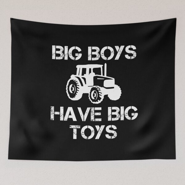 Item preview, Tractor BIG BOYS HAVE BIG TOYS farmer gift designed and sold by Argentini.