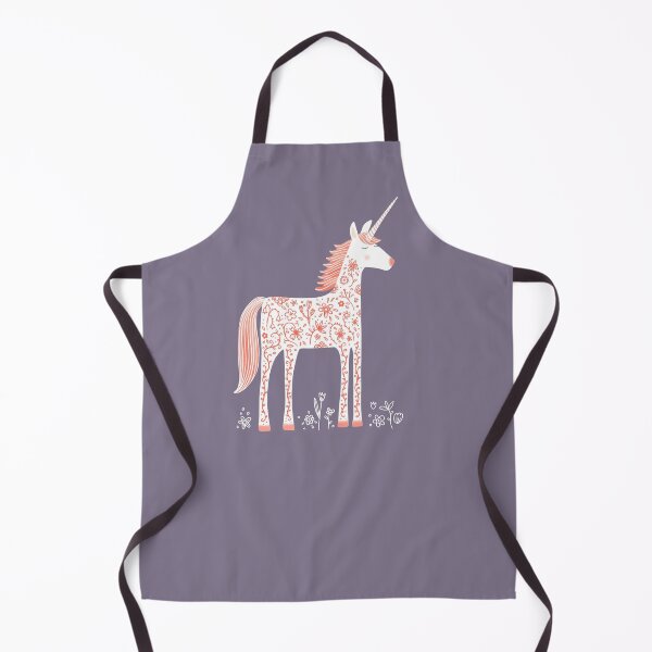 Item preview, Unicorn with Flowers Purple designed and sold by squirrell.