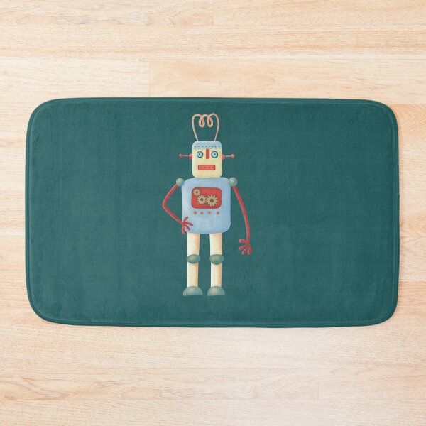 Item preview, Cute Vintage Retro Robot designed and sold by squirrell.