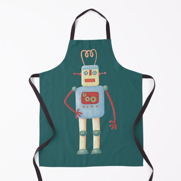 Item preview, Cute Vintage Retro Robot designed and sold by squirrell.