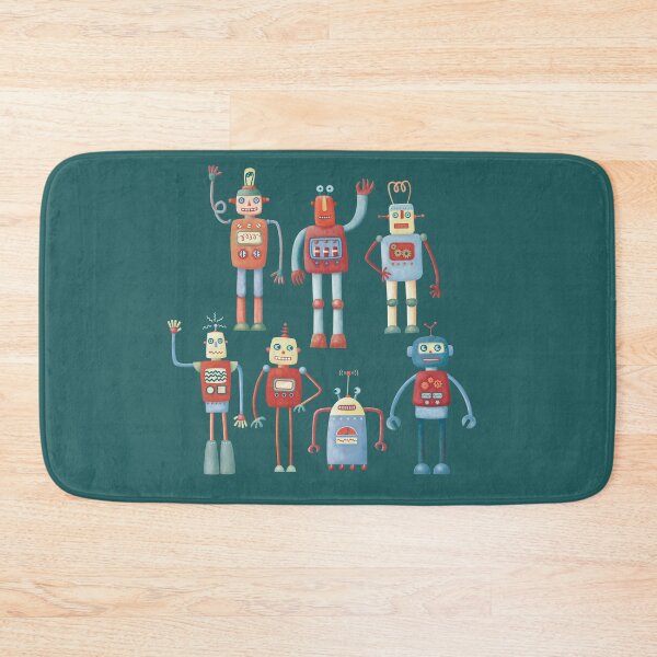 Item preview, Vintage Retro Robots designed and sold by squirrell.