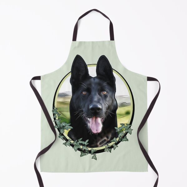 Artikelvorschau, Schwarzer Schäferhund - Graphic Style entworfen und verkauft von Destroyed-Pixel.