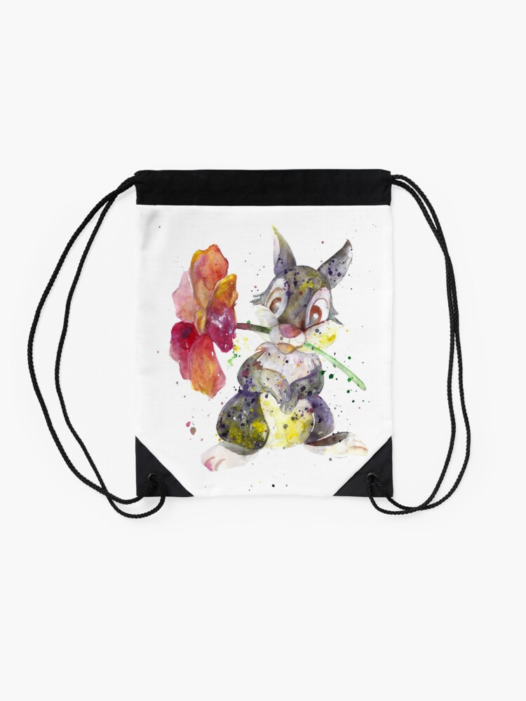 Alternate view of Thumper. Drawstring Bag