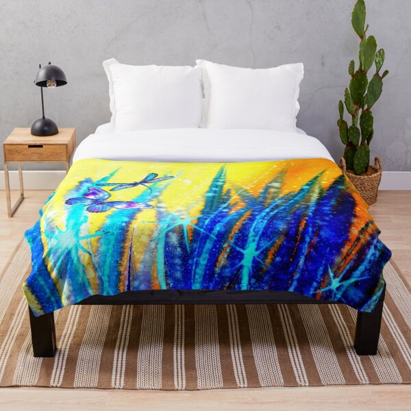 Little Wings of Hope Throw Blanket