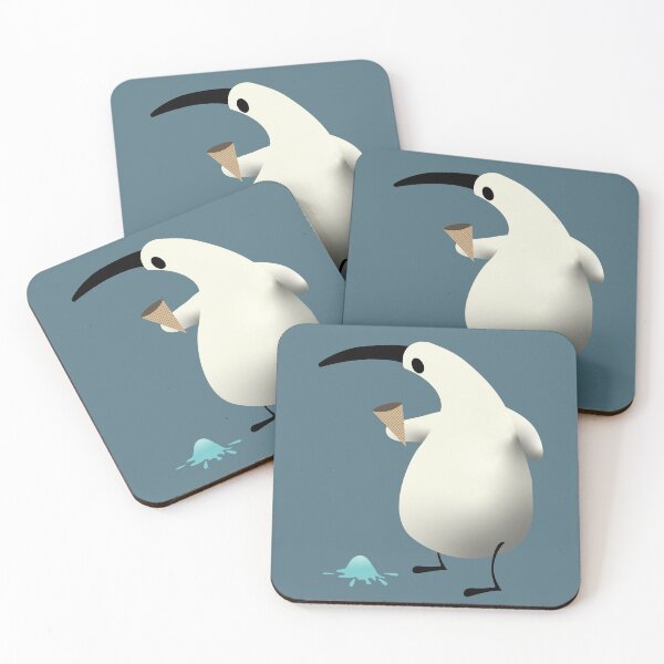Item preview, Ibis and Dropped Ice Cream designed and sold by Squid-ink-art.