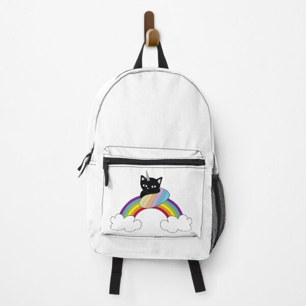 Item preview, Caticorn on a rainbow 2 designed and sold by MeowMusic.