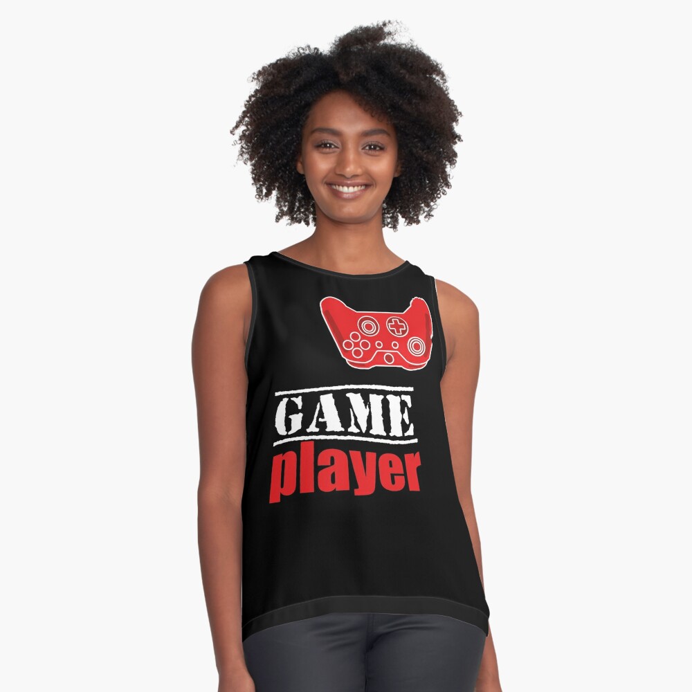 Game player Sleeveless Top