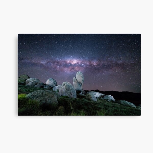 Under the Milky Way Canvas Print