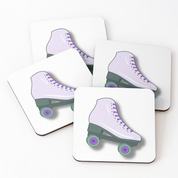 Item preview, Purple Rollerskate Sticker! designed and sold by britney-marie.