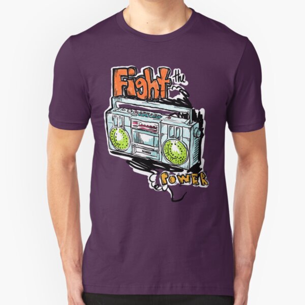 Fight the Power! Slim Fit T-Shirt