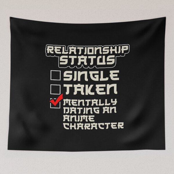 Item preview, Relationship Status: Dating An Anime Character designed and sold by perfectpresents.