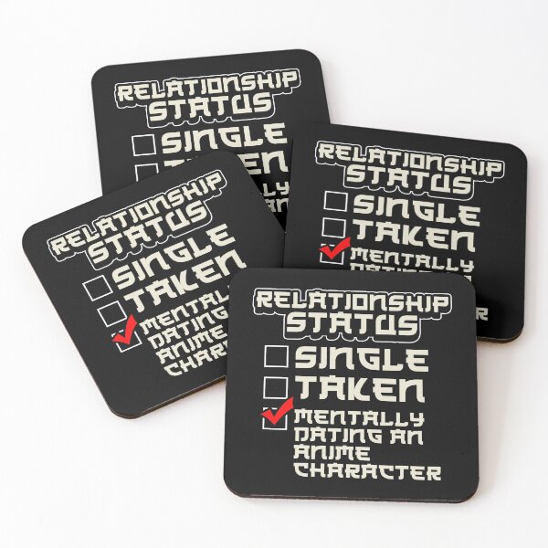 Item preview, Relationship Status: Dating An Anime Character designed and sold by perfectpresents.