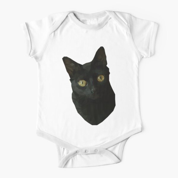 Low Poly Loki Portrait Short Sleeve Baby One-Piece