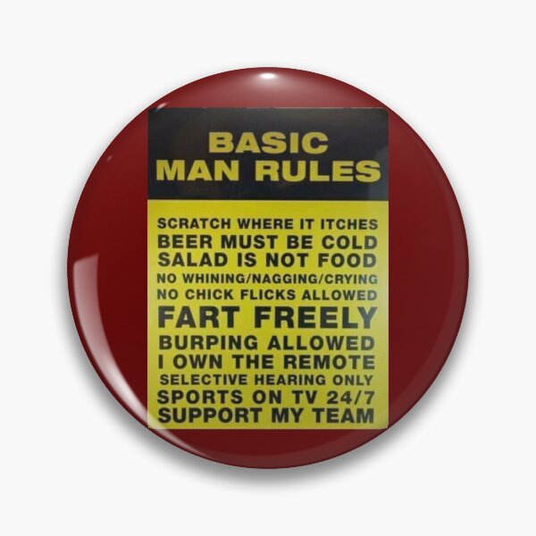 Item preview, MAN CAVE RULES designed and sold by CCCREW.