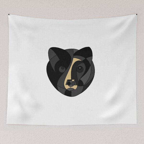 Item preview, Abstract Black Bear designed and sold by RabeDesigns.