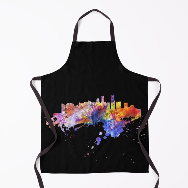 Item preview, Singapore Asia skyline in graffiti acrylic colors designed and sold by DerNerd.
