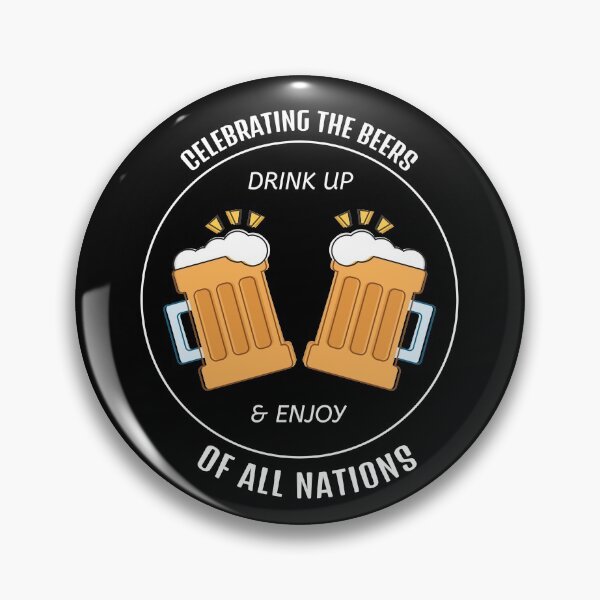 Item preview, International Beer Day 2020 - Celebrating the Beers of All Nations designed and sold by MoonsmileProd.