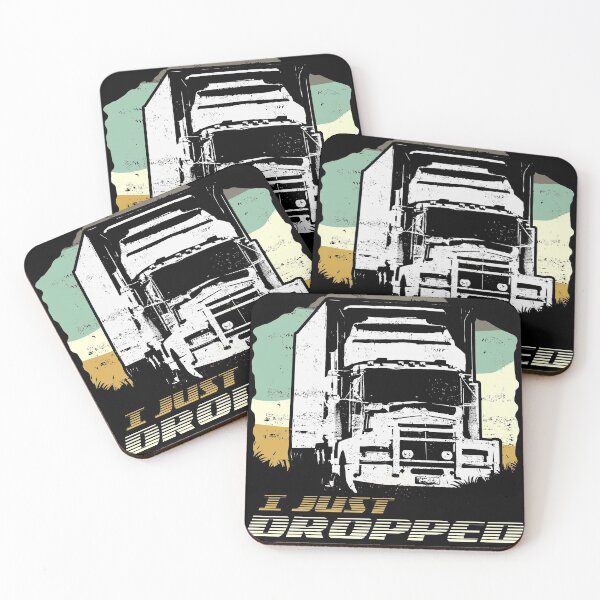 Item preview, Funny Gift design 4 Truck Lorry Drivers Just Dropped A Load design designed and sold by Lisbob.