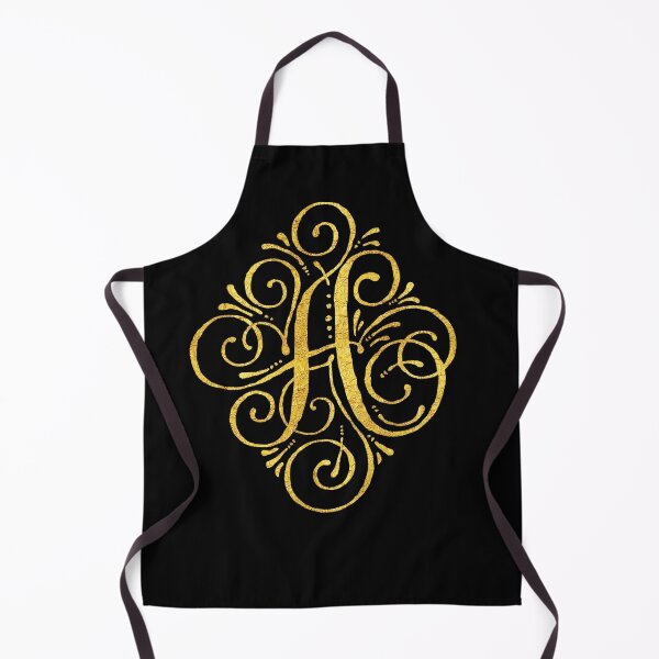 Item preview, Golden Monogram Calligraphy A designed and sold by junkydotcom.