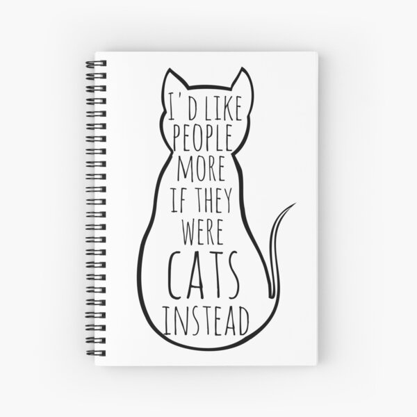 Item preview, I'd like people more if they were cats instead designed and sold by FandomizedRose.