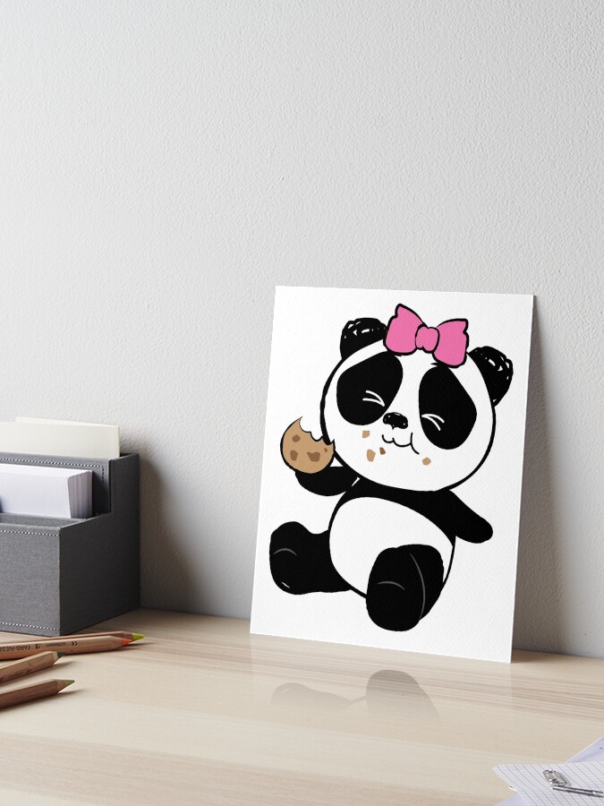 Kawaii Panda | Art Board Print