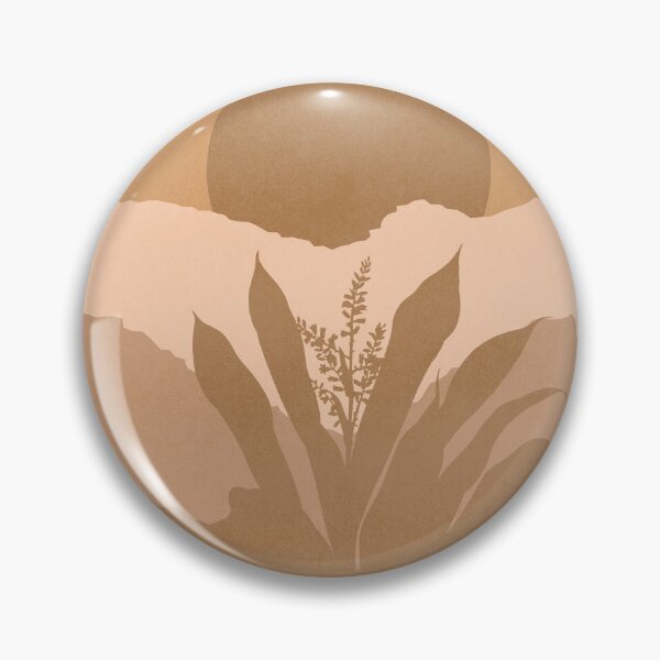 Item preview, Sunset in the desert - minimal earth tones art #79 designed and sold by Lola Terracota.