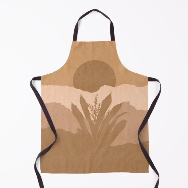 Item preview, Sunset in the desert - minimal earth tones art #79 designed and sold by Lola Terracota.