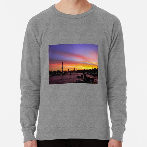 London at Sunset 2 Lightweight Sweatshirt