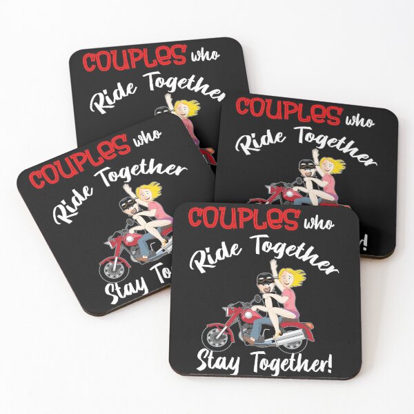 Item preview, Couples Who Ride Together Stay Together designed and sold by Nzgiftsandmore.