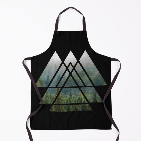 Item preview, Sacred Geometry Triangles - Misty Forest designed and sold by maryedenoa.